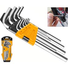 Ingco HHK11091 Profesyonel 9 Adet Altıgen Hex Alyan Anahtarı Seti