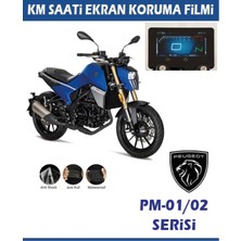 Peugeot Pm-01 / Pm-02 Serisi Motosiklet Ekran Km Koruyucu