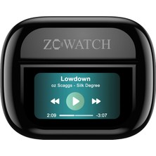 ZCWATCH E0325 ANC/ENC Aktif Gürültü Engelleme 4 Mikr. Bluetooth 5.3 Tws Kulaklık, 470 Mah LCD Dokunmatik Ekran (ZCVATCHTürkiye Garantili)