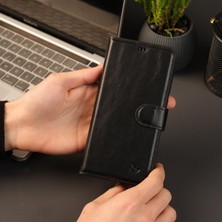 Toronata Buffalo Samsung Galaxy S25 Plus Telefon Kılıfı -  Manyetik Ayrılabilir Cüzdan Kılıf - El Yapımı - Siyah