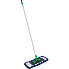 Senax 50 Cm Akrilik (ORLON) Saplı Saçak Mop – Statik Elektrikli Toz Mop, Kuru Ve Nemli Temizlik Uyumlu