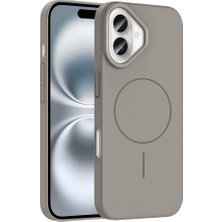 Pilanix Apple Iphone 16 Plus Kılıf Simli Parlak Magsafeli Ruby Sert Kapak