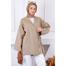 Vizon Çapraz Bağlamalı Kimono
