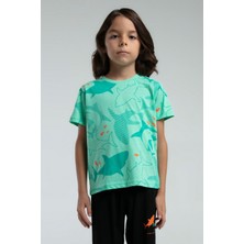 Rolypoly Erkek Çocuk Yeşil Pijama Takımı