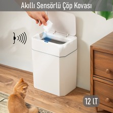 Follow Me Sensörlü Çöp Kovası 12 Litre