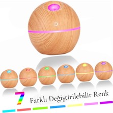 Tiffany Ahşap Desenli Hava Nemlendirici 130ML Taşınabilir H2O TP-1014