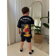 Cg Kids Garfield Erkek Çocuk Şortlu Alt Üst Takım