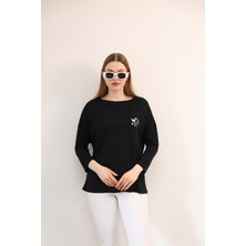 Fibula Moda Bayan Yarım Kol Bluz