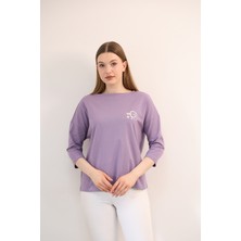 Fibula Moda Bayan Yarım Kol Bluz