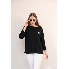 Fibula Moda Bayan Yarım Kol Bluz