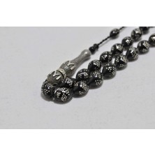 Kuka Tesbih Gümüş Çakımlı 7*10 MM(KKT-10351)