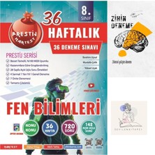 Nartest Yayınevi 8.sınıf  Fen Bilimleri 36 Hafta DENEMELERİ+ZİHİNDENEME-NT-921