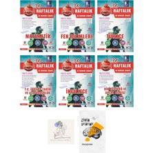 Nartest Yayınevi 8.sınıf Mat-Fen-Türkçe-Inkılap Haftalık Deneme+Zihindeneme-Nt-37