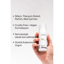 Wennes | SPF 50+ Nemlendirici Güneş Kremi | Anti-Aging Destekli, B5 + Aloe ve Ihlamur Özü – Luna8