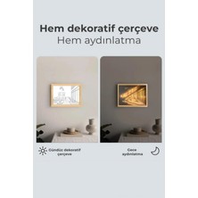 Dekoratif 3 Boyutlu Işıklı Tablo