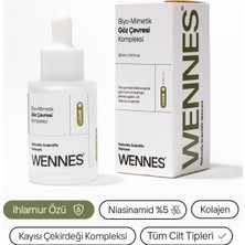 Wennes | Biyo-Mimetik Göz Çevresi Kompleksi Serum | Anti-Aging, Kayısı Çekirdeği Kompleksi + Niasinamid Luna8