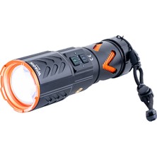 Wison El Feneri - Zoomlu - Şarjlı 30 W - Metal Gövde