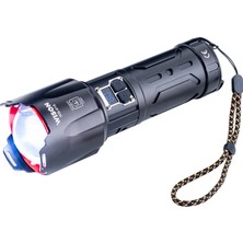 Atik Camp Wison El Feneri - Zoomlu - Şarjlı 55 W - Metal Gövde (Ws-915)