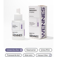 Wennes | Antioksidan Niasinamid 10 Kompleks Serum, Ton Eşitleyici Destek - Aloe + Çörek Otu Özü - Luna22