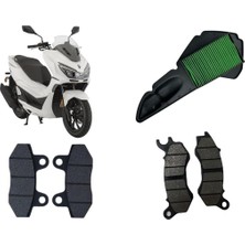 Mondial Strada 125 Bakım Seti Ön-Arka Balata ve Hava Filtresi