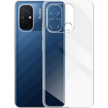 Xiaomi Redmi 12C Uyumlu Şeffaf Yumuşak Tıpalı Kılıf