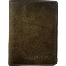 Louisiana Polo Hakiki Deri Erkek Cüzdan Grazy Kahve 1755