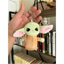 Baby Yoda Sevimli Peluş Anahtarlık