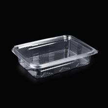 1250 gr Plastik Kapaklı Sızdırmaz Kap 10 Adet