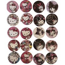 20 Adet Hello Kitty Rozeti