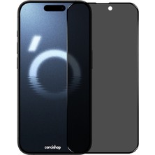 Iphone 16 Pro Max Uyumlu Kırılmaz Cam Privacy Hayalet Tam Kaplayan Ekran Koruyucu