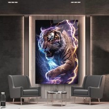 Şimşek Kaplan Cam Tablo