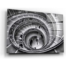 Spiral Merdivenler Cam Tablo