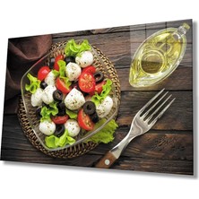 Marsilyan- Salata Mutfak Cam Tablo   Salad Kitchen