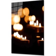 Marsilyan- Mum Kandil Cam Tablo