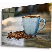 Marsilyan- Kahve Çekirdeği Cam Tablo