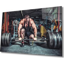 Marsilyan- Spor Fıtnes Cam Tablo   Sports Fitness