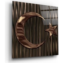 Marsilyan- Bayrak Cam Tablo 60X60