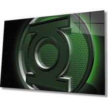 Marsilyan- Yeşil Cam Tablo   Green