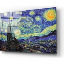 Marsilyan- Yıldızlı Gece Cam Tablo