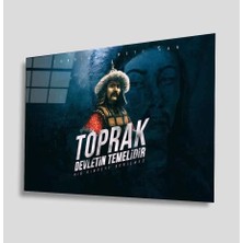 Marsilyan- Türklük Cam Tablo