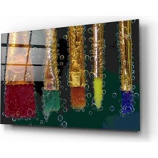 Marsilyan- Kalemler Cam Tablo