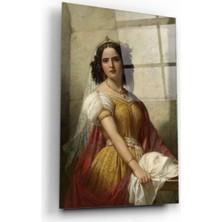 Marsilyan- Kadın Cam Tablo