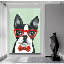 Emya Home Sevimli Köpek Kanvas Tablo