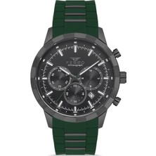 Ferro Yeşil Silikon Kordon Erkek Kol Saati FM31360D-ZJ2