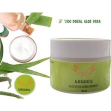 Aloe Vera Nemlendirici Krem – Doğal Cilt Bakımı, Yoğun Nemlendirme, Parlak ve Canlı Görünüm