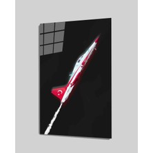 Marsilyan- Türk Uçakları Cam Tablo