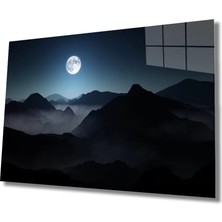 Marsilyan- Illüstrasyon Cam Tablo Illustration Art