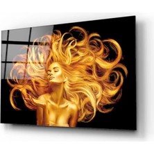 Marsilyan- Kadın Cam Tablo