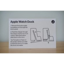 "DEKORATIF3D" Apple Watch Şarj Standı  (S108)