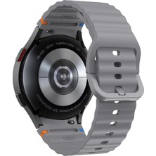 Novatis Samsung Galaxy Watch 4/5/6/7/fe/40/40/44 Classic 42/43/46/47MM Uyumlu Kordon Terleme Yaptırmaz Silikon